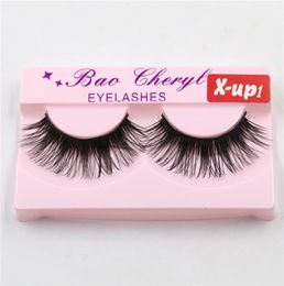 Bao Cheryl Supernatural Lifelike Handmade False Eyelash 3D Strip Lashes Thick Fake Faux Eyelashes Makeup Beauty Supplies Whole3776283