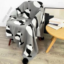 Blankets 2024 Panda Animal PatternHugging Blanket Suitable For Sofas Beds-blankets Soft And Plush Lightweight Children's Bed