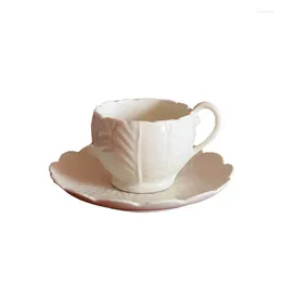 Mugs Leaves Ceramics Coffee Mug Milk Tea Office Cups Drinkware The Birthday Gift For Friends