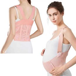 Other Maternity Supplies Pregnant Women Belts Maternity Belly Belt Elasticity Breathable Abdomen Pelvic Support Bands Maternity Belly Band for Pregnancy T240513