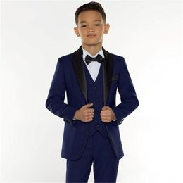 Excellent Fashion Kids Formal Wear Clothes Children Attire Wedding Blazer Boy Birthday Party Business Suit jacket pants vest 001 271c