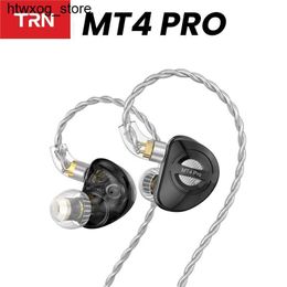 Headphones Earphones TRN MT4 PRO 2DD In-ear Headphone Dynamic Earphone S24514 S24514