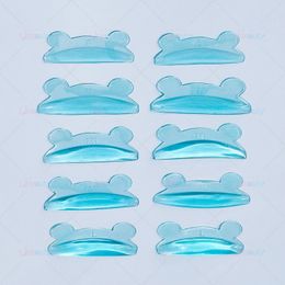 Libeauty 5 pairs of non adhesive silicone eyelash pads sticky eyelash lifting cover 3D eyelash curler accessories makeup tools 240513