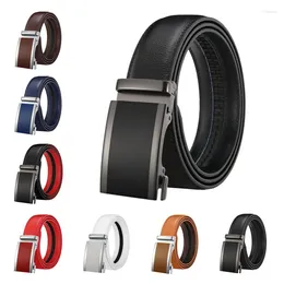 Belts Belt Men's Quality Genuine Luxury Business Leather For Men Metal Automatic Buckle