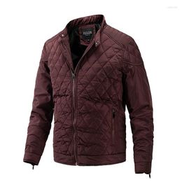 Men's Jackets Men Brand 2024 Fashion Casual Winter Warm Windbreaker Jacket Coat Parkas Autumn Outwear Slim Thick Motor Mens