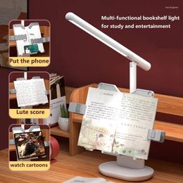 Table Lamps Lamp Reading Bookshelf Desk Light Charging Remote Control Stand Mobile Phone Pen Holder Magnetic