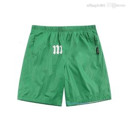 Men Shorts Designer Palms Mens Mesh PA Womens Short Pants Embroidered Letter Strip Casual Clothes Summer Beach Clothing Man Outfit