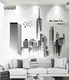 PVC Nortic City Wall Stickers Home Decor Living Room Bedroom Background Wall Decoration Self Adhesive Room Decor Sticker 2109297469113