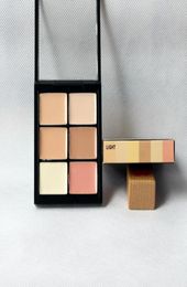 6 Colour makeup concealer palette dark circle concealers Light Full Coverage Wet Coverall Moisturiser Nutritious Brighten Pro Tatt5903315