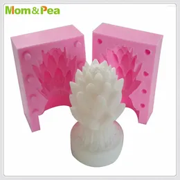 Baking Moulds Mom&Pea MPA1671 Stamps Shaped Silicone Mould Sugar Paste 3D Fondant Cake Decoration