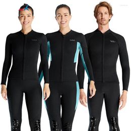 Women's Swimwear DIVE&SAIL Diving Suit For Men 1.5mm Split Long Sleeved Warm Women Oversized Surfing Swimming And Snorkeling