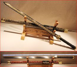 Yu's long eight-faced Han sword town house treasure sword ancient sword metal Longquan knives self-defense cold not edged3722878
