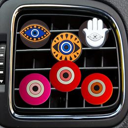 Hook Hanger Devils Eye Cartoon Car Air Vent Clip Decorative Conditioner Clips Outlet Per Bk Freshener Conditioning For Office Home Dro Otvsp