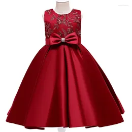 Girl Dresses Short Sleeve For Girls Ball Gown Dress Kids Sequin Clothes Kid Children Boys Clothing Baby Dressess Born Robe