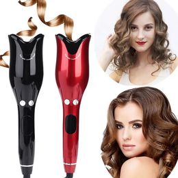 Auto Rotating Ceramic Hair Curler Automatic Curling Iron Styling Tool Wand Air Spin and Curl Waver 240515