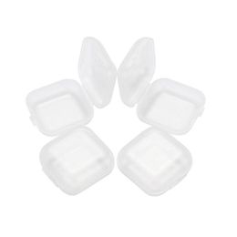 Packing Boxes Wholesale Diy Square Clear Box Plastic Storages Containers Case With Lids Jewellery Earplugs Storage Boxs 3.8X3.8Cm Drop Dhwug