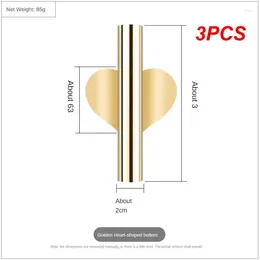 Wall Lamp 3PCS Rose Golden Flower Holder Nordic Stainless Steel Vase Rack Flowerpot Home Decoration Living Room