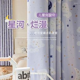 Curtain Cartoon Full Shading Curtains Modern And Minimalist Bay Windows For Living Dining Room Bedroom