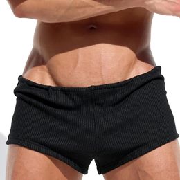 Short Solid Color Casual Pants Summer Men Outdoor Sports Jogging Gym Sportswear 2024 Mens Seaside Resort 240513