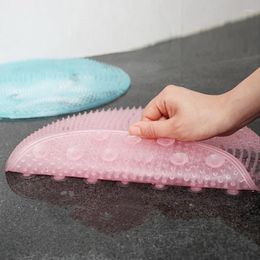 Bath Mats Shower Foot Scrubber Massager Cleaner Spa Exfoliating Washer Wash Feet Clean Cushion Bathroom Brush Remove Dead Skin