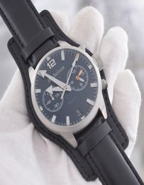 Luxusuhr mens watches Hippocampus 600m Japan Quartz Movement Chronograph Blue dial Sport Wristwatches4083755