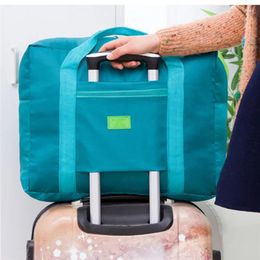 Duffel Bags Travel Folding Pouch Waterproof Unisex Handbags Women Luggage Packing Cubes Totes Large Capacity Bag Wholesale
