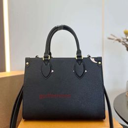 Luxury Designer onthe go Handbag Womens Handbag Ontogo Handbag Womens Casual Leather Wallet Shoulder Bag Womens Designer Large Handbag