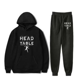 Roman Reigns Head of The Table Tracksuit Sets Men Casual Hoodies Sweatshirt+Sweatpants 2 Piece Outfit Streetwear Clothes