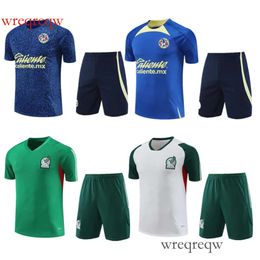 2024 tracksuit training suit football Jogging Short Sleeve Impact Training Shirt 24 25 men kit adult set sportswear Soccer Jerseys Mexico