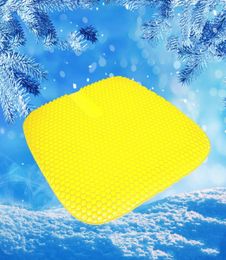 Honeycomb gel cushion Pillow summer cool breathable car ice cushions office can Customise logo size 4643cm88171224640714