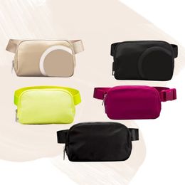 أزياء النسائية رجال الرياضة في الهواء الطلق Bum Bag Crossbody Bag Man Fanny حزمة الصدر نايلون حمل حزام فاخر حقيبة Bumbag حزام محفظة حقائب اليد أكياس الكتف