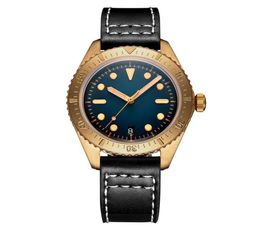 Wristwatches Addies Dive CuSn8 Tin Bronze Watch Men039s Watches Sapphire Crystal 20Bar NH35A Automatic Movement Mechanical Dive5177477