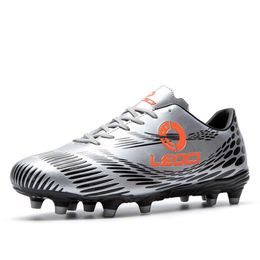 Football Boot Herren -Tarn Mandarin Duck Adult Middle School Jungen Wettbewerb Training Sport Lange Nägel gebrochene Nägel Kinderfußballschuhe