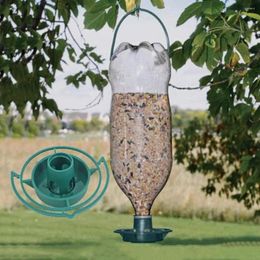 Other Bird Supplies Pet Feeder Hanging Recycle Empty Soda Bottle Automatical Feeding Outdoors Garden Balcony Tray