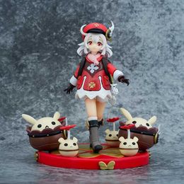 Action Toy Figures Genshin Impact Klee Anime Figure Game Statue Genshin Klee Spark Knight PVC Action Figures Collection Model Doll Toys Gifts Y240515