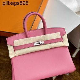 Women Handbag Brknns Swift Leather Handswen 7A fully handmade Brand bag 25cm swift leather handbag wax gold manyQ3IT