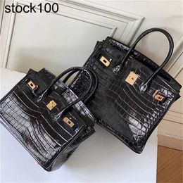 Tote Designer Platinum Bag Handbags Leather Crocodile Pattern Women's Wedding Bride One Shoulder Handheld Crossbody Cow Commuter