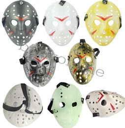 6 Style Full Face Masquerade Masks Jason Cosplay Skull Mask Jason vs Friday Horror Hockey Halloween Costume Scary Mask Festival Pa6137456