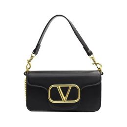 Brand Women Chain Bags Fashion Letter Wallet Top Classic Style Vintage Ladies Solid Colour Leather Handbag Designer Evening Bags Cross Body Shoulder Bags