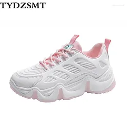 Fitness Shoes TYDZSMT Platform Sneakers Woman High Quality Microfiber Green Womens 2024 Fashion Tenis Feminino
