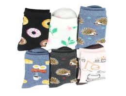 Socks Harajuku Coffee Rich Animals Women Sos Kawaii Awake Comic Books Funny Eu35423809451