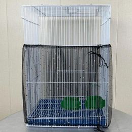 Other Bird Supplies Birdcage Cover Nylon Mesh Parrot Dust Blocking Breathable Fabric Protective Hood Easy Cleaning Cage Accessories