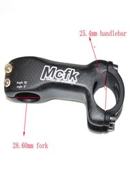 MCFK Matte Carbon fiber Road Bicycle Stem MTB cycling bike parts handlebar stems carbon 254MM length 70 80 90 100 110 120mm angle3204385