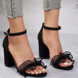 Heel Sandals Sexy Women High s S Romanesque Summer Thick Female English Style Fashion Chunky Plus Size Romaneque Englih Fahion Plu 244 andal ummer tyle ize 279 d 72cf