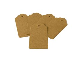 Blank Kraft Paper Gift Tag 5x3cm 2x4cm Craft Tag Hang for Packaging THANK YOU Tags Wedding Party Decoration7361234