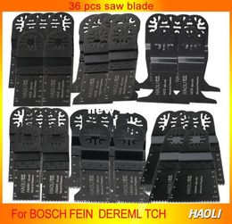 36 pcs kit professional oscillating multi tool saw blades for renovator power tools accessories as Fein multimasterTCHDremel7860979