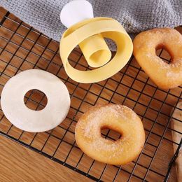 Baking Tools Plastic Donut Mould DIY Doughnut Cake Decorating Dough Maker Desserts Bread Cookie Cutter Kitchen