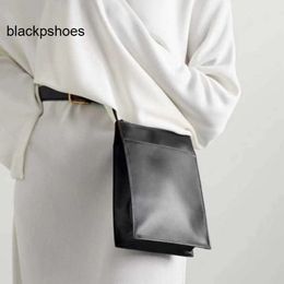 The Row TR Magnetic Best quality 10aaaa Versatile Debee Buckle Fashion Vertical Phone Bag Small Square Bag Lightweight One Shoulder Oblique Straddle Bag Womens