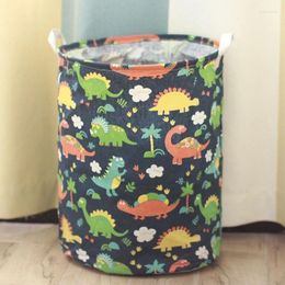Laundry Bags Bag Large Capacity Cloth Storage Basket Folding Dust Proof Dirty Cotton Linen Children's Toys