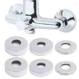 Kitchen Faucets Stainless Steel Water Pipe Faucet Decorative Covers Round Hole Cap For Wall Flange Bathroom Shower Tap Accessories